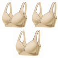 thumbnail image 1 of LSLJS 3PC Women's Tank Full Cup Comfortable and Breathable Underwear Bra, 1 of 3