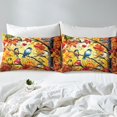 thumbnail image 3 of YST Fall Cardinal Bird Duvet Cover Full Size Autumn Maple Trees Bedding Set, Kids Fall Thanksgiving Comforter Cover Colorful Bird Autumn Trees Botanical Leaves Branches Bed Cover, 3 of 5
