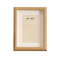 thumbnail image 1 of ZheElen Medal Photo Frame Holder Preserve Memories In Style Photo Frame Storage Wooden Medal Photo Display 7-inch single hole, 1 of 6
