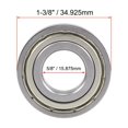 thumbnail image 4 of Uxcell Deep Groove Ball Bearings Inch Double Shielded Chrome Steel Roller Z2 P0 R10ZZ, 4 of 4