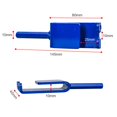 thumbnail image 4 of Dalazy Adaptateur de Perceuse à Glace Robuste avec Sac de Rangement pour Ancrages de Piquets de Tente, 4 of 6