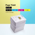 thumbnail image 3 of G&G 302XL T302XL Ink Cartridge used for Epson Expression XP-6100 XP-6000 BCMY, 5-Pack, 3 of 6
