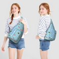 thumbnail image 4 of Nautical Great White Shark Backpack - Realistic Ocean Predator Pattern, Multi-Pocket Organization, 4 of 4