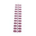 thumbnail image 4 of 1 Set Glue on Nails Medium Length Files Square Style Stick Full Cover Wraps Art Decals Artificial Beauty Tool Manicure Kit Decorations 24, 4 of 6