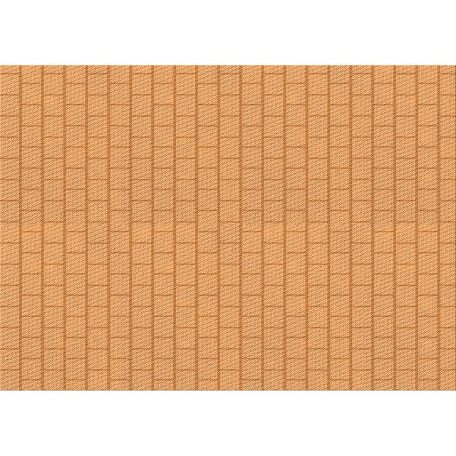Ahgly Tapis Rectangulaire Lavable en Machine Intérieur Transitionnel Orange Néon, 2 Pieds x 3 Pieds