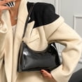 thumbnail image 3 of Sac de Poitrine en Cuir PU Sac de Déplacement Impression Mode Exquis Simple pour Hommes Femmes, 3 of 9