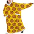 thumbnail image 1 of POINTERTECK Tenue d'Intérieur à Capuche avec Poches à Manches Longues Couverture Portable à Capuche, 1 of 2