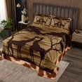 thumbnail image 2 of Erosebridal Woodland Giraffe Coverlet Set Queen, Junfle Animal Bedding Set, Leopard Cheetah Print Decor, 2 of 5