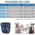 thumbnail image 5 of EGNMCR Pet Reusable Diapers Mesh Washable Sanitary Wraps Menstruation Female Dog Diapers Dog Period Panties With 3 Replace Diapers For Pet Incontinence For Every Size Reusable Diapers, 5 of 5