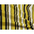 thumbnail image 4 of oneOone Rayon Yellow Fabric Stripes Fabric For Sewing Printed Craft Fabric By The Yard 56 Inch Wide-IFO, 4 of 4