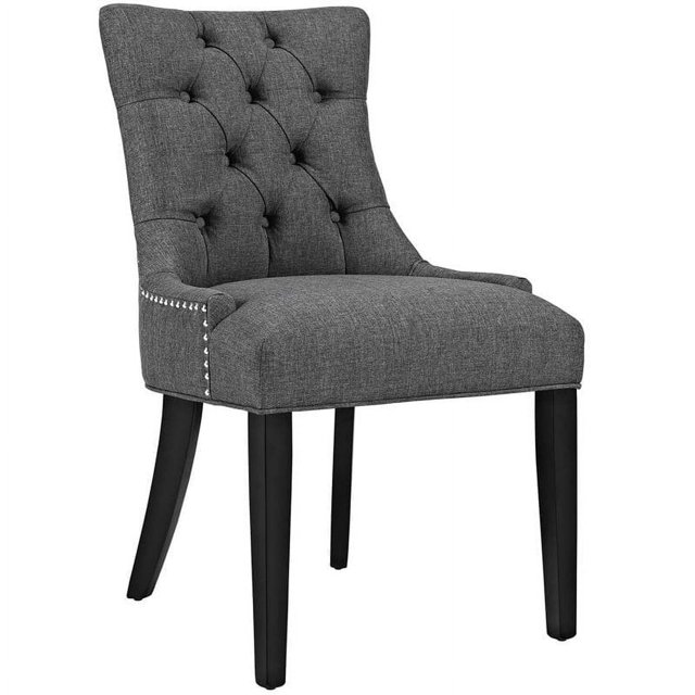 Modway Regent Tufted Dining Chair, Gray