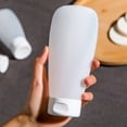thumbnail image 2 of Bdday Bouteille Vide Échantillon de Cosmétiques 100ml Shampooing et Gel Douche Extrusion Ensemble de Bouteilles en Plastique Portable Design à Rabat pour une Pression Facile, 2 of 8