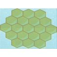 thumbnail image 1 of Ahgly Company Machine Washable Indoor Rectangle Transitional Green Area Rugs, 5' x 8', 1 of 7