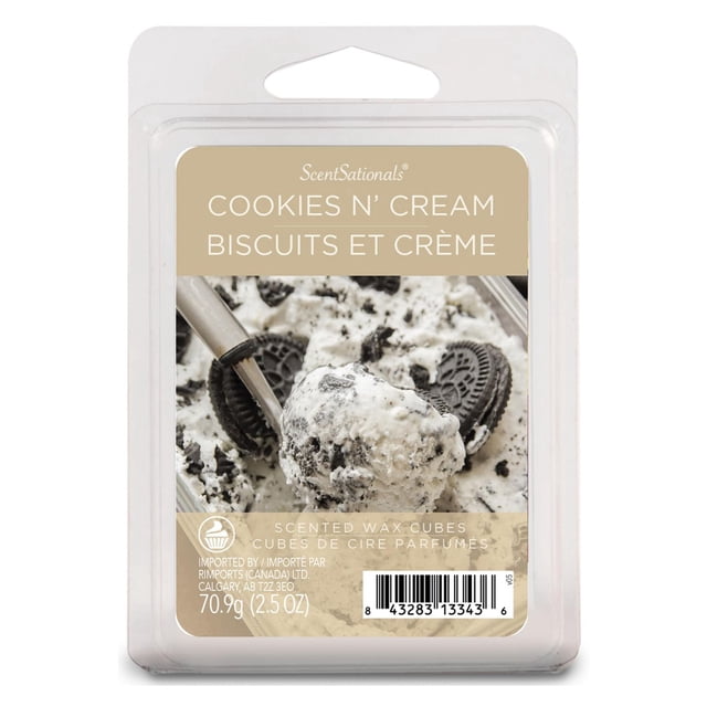 Cubes de cire parfumée ScentSationals - Biscuits et crème