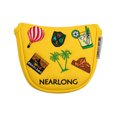thumbnail image 1 of bedienty Golf Headcover Magnetic Square Mallet Putter Cover For Ultimate PU Leather Golf Club type+4, 1 of 6