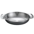 thumbnail image 1 of Casserole en Acier Inoxydable Poêle à Double Poignée Poêle à Paella Multifonction Casserole de Style Coréen Casserole de Cuisine Poêle de Cuisson, 1 of 5