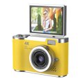 thumbnail image 2 of DZCPSCZG Student Digital Camera 2.4 Inch Flip Screen Autofocus 1080P High Definition Selfie Beauty Camera, 2 of 6