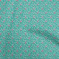 thumbnail image 1 of oneOone Tissu Georgette Viscose Vert Mer Matériel de Robe Baroque Tissu Imprimé Tissu au Mètre 42 Pouces de Large, 1 of 4