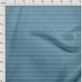 thumbnail image 4 of oneOone Viscose Chiffon Teal Blue Fabric Geometric Craft Projects Decor Fabric Printed By The Yard 42 Inch Wide, 4 of 4