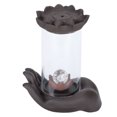 thumbnail image 1 of Insense avec Housse Coupe-Vent Support d'Encens à LED pour Halloween Noël Action de Grâce, 1 of 8