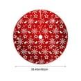thumbnail image 3 of 35 Inch Christmas Tree Skirt Christmas Tree Bottom Decoration Tree Skirt For Merry Christmas Party Christmas Snowflake Decoration, 3 of 6