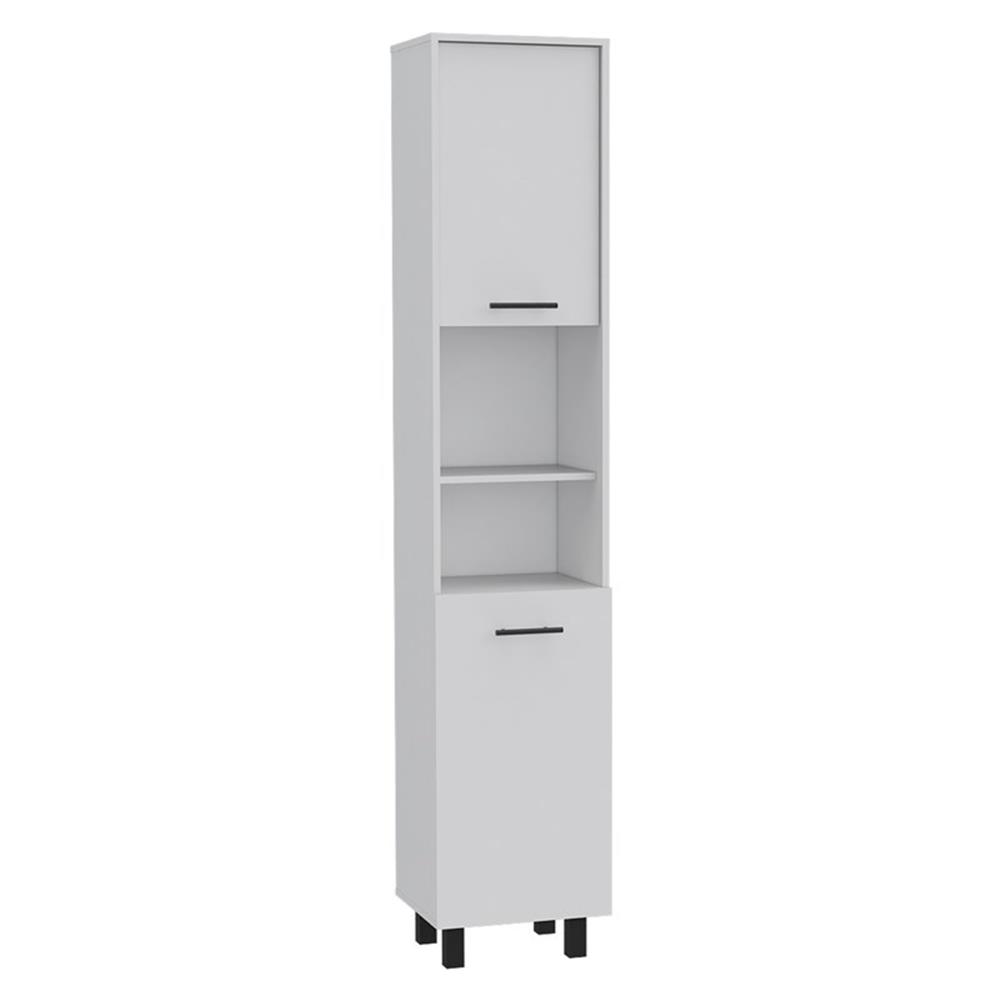 TUHOME Garde-Manger Hobart en Bois Manufacturé Blanc