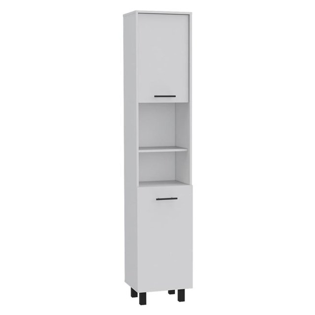TUHOME Garde-Manger Hobart en Bois Manufacturé Blanc