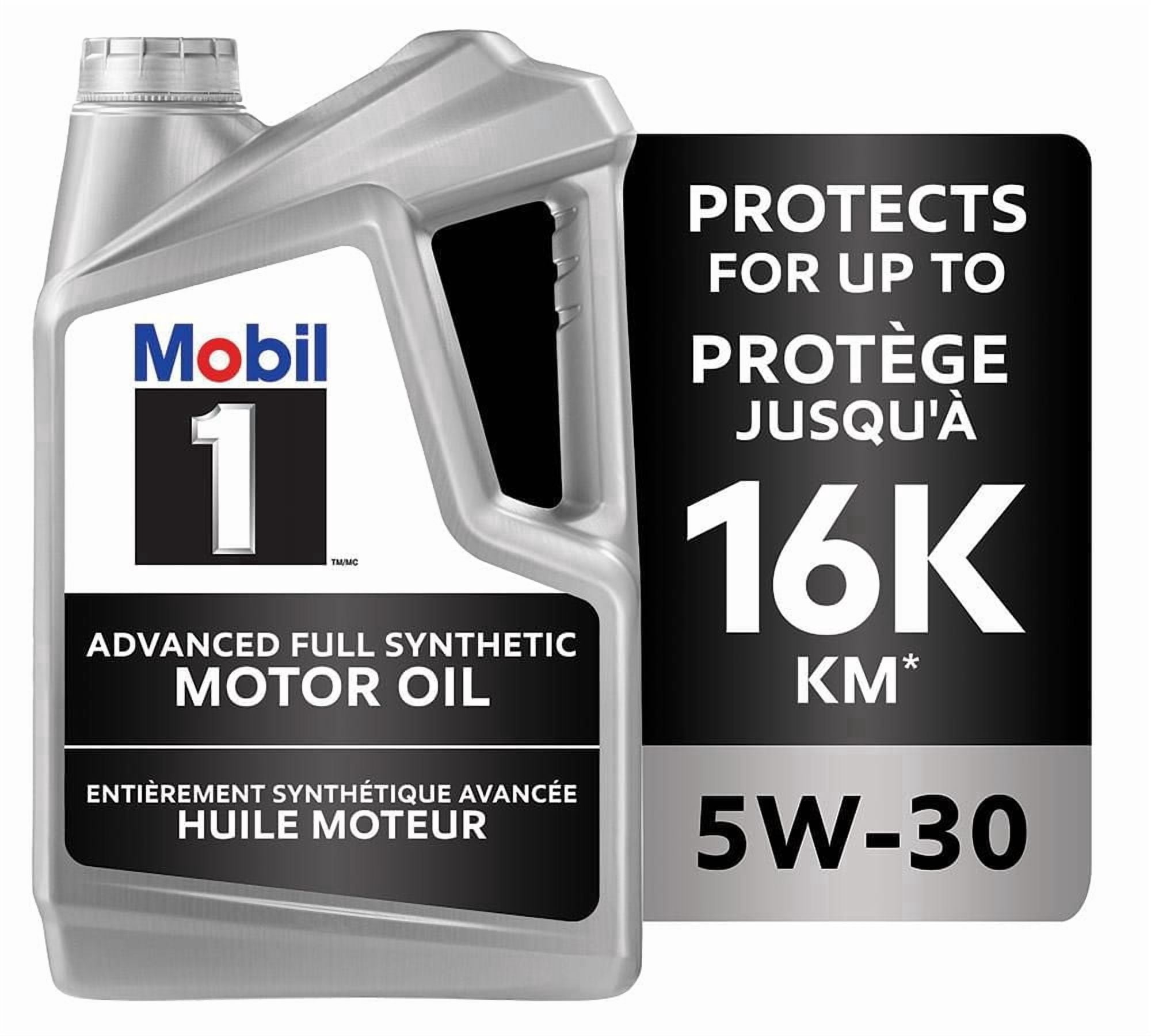 T*u様 Mobil 1（ モービル1） 5W-30　　US6Qt Mobil 1 Full Synthetic Motor Oil 5W-30 - Walmart.ca