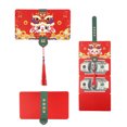 thumbnail image 4 of Agiferg 2023 Nouvel An Enveloppe Rouge Pliable Enveloppe Rouge Personnalisée Nouvel An Chinois Bénédiction Enveloppe Rouge, 4 of 5