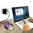 thumbnail image 2 of Sentmoon Cell Phone Accessories Universal-thin Mobile Phone Round Desktop Wireless Fast Charger Wireless Charger Charging Dock Station Cell Phone Accessories Up to 90% Off, 2 of 6
