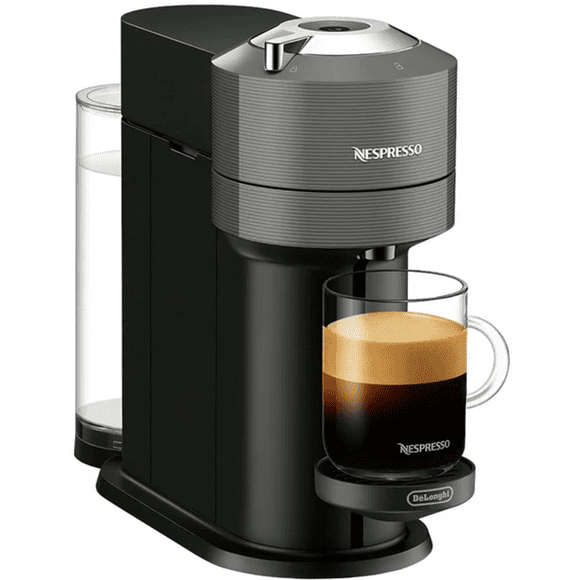 Remis à Neuf Nespresso ENV120GY DeLonghi Vertuo Next Cafetière et Machine à Espresso Haut de Gamme en Gris