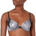 thumbnail image 1 of Maidenform Womens Natural Boost Demi Bra, 34B, Snake Skin PrintWhite, 1 of 1