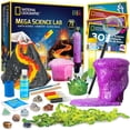 thumbnail image 1 of NATIONAL GEOGRAPHIC Mega Science Lab - Science Kit Bundle Pack with 75 Easy Experiments, Featuring Earth Science, Chemistry, and Science Magic Activities for Kids, 1 of 15