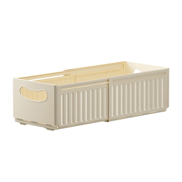 Hearth & Gear Organisateur de Tiroir Extensible Rangement d'Armoire Ajustable Rangement Pliable Rangement Empilable Tri Rangement Domestique Rangement de Petits Articles Sac de Rangement avec Fermeture Éclair Grand Fourre-Tout de Rangement Portable