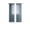 Navy, variant on Curtains for Living Room Semi Sheer Curtains for Bedroom 98 Inches Long Grommet Vertical Window Curtains Drapes with Light Through for Living Room Curtains for Bedroom