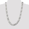 thumbnail image 2 of Sterling Silver 12.25mm Elongated 1+1 Open Link Chain (Weight: 82.56 Grams, Length: 20 Inches), 2 of 4