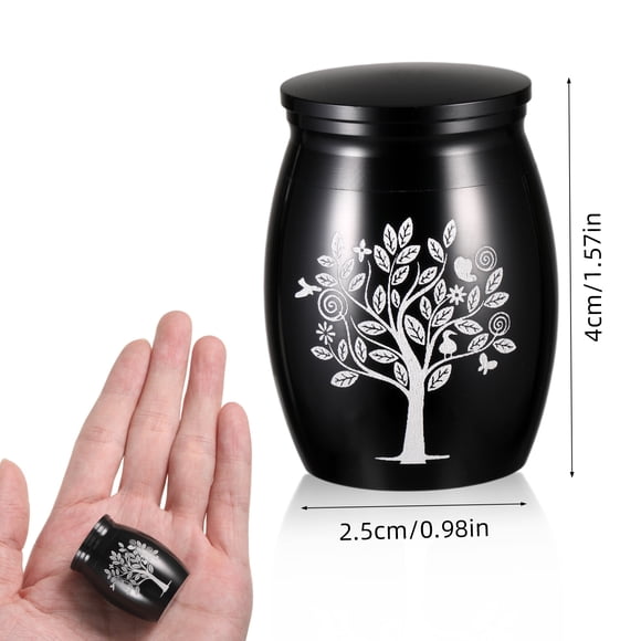 QualitChoice Petite Urne pour Cendres Mini Urne Souvenir de Crémation Urne Mémo Tactile Taille de Mini Urne