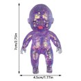 thumbnail image 2 of 3Pcs Squishy Figure Ball, Glitter Filled Fidget Ball, Slow Rising Stress Relief Ball, Glitter Filled Squishy Do-Ll Stress Relief Toy, Slow Rising Stretchy Squeeze Fidget Toy for Anxiety Relief, 3pc, 2 of 7