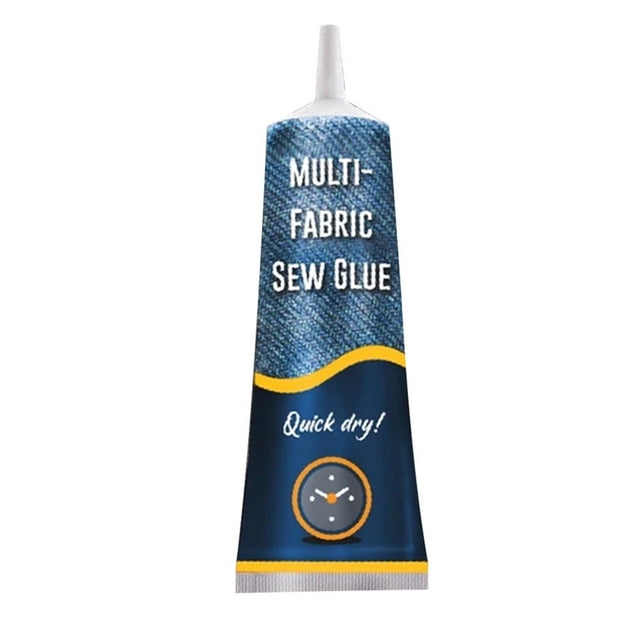 Zootealy Multi-fabric Sew Glue 50ml Quick Drying Cloth Fabric Repair Glue Liquid