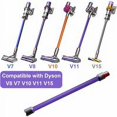 thumbnail image 2 of Replacement Extension Tube for Dyson v11 V15 V10 V8 V7 Vacuum Cleaner, Extension Tube Accessory is 72CM, Purple Extendable Wand, 2 of 5