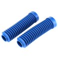 thumbnail image 2 of FAGINEY Bleu Botte Antichoc 2 Pcs Caoutchouc Couvercle Anti-Poussière de Fourche avant Guêtres Guêtres Protection, 2 of 8