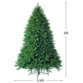 thumbnail image 3 of Gymax 6ft Artificial Christmas Fir Tree w/ 1250 Premium Hinged Branch Tips, 3 of 10