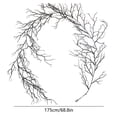 thumbnail image 3 of YIMWNYI 2Pcs Halloween Artificial Tree Branches – Black Withered Rattan Simulation Plant for Indoor and Outdoor Halloween Décor, Durable Fake Branches for Party, Porch, and Event Decoration, 3 of 9