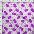 thumbnail image 4 of oneOone Rayon Violet Fabric Cherry Sewing Craft Projects Fabric Prints By Yard 56 Inch Wide, 4 of 4