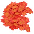 thumbnail image 1 of AMONIDA Artificial Maple Leaves, Autumn Leaf Soft And Comfortable With 100 Pcs For Most People For Autumn Decoration, 1 of 8