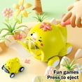 thumbnail image 4 of Rbaofujie Dessins Animés Mignons Animaux Voiture Catapulte pour Enfant Mini Voitures à Inertie Voiture à Rebond Casse-Tête Jouet Interactif Parent-Enfant pour Enfants, 4 of 6