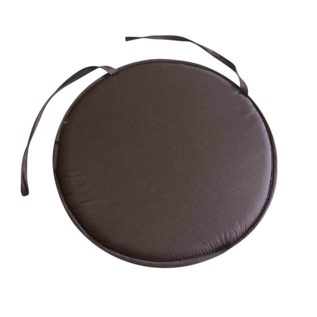 SSZMDLB Coussins Ronds pour Chaise, Coussins d'Assise en Tissu Polyester Épaissi pour Intérieur et Extérieur avec Attaches, Coussin Rond de 30 cm pour Chaise de Salle à Manger pour Meubles de Jardin et de Patio, Coussins Ronds pour Chaise