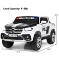 thumbnail image 2 of Patiojoy 2-Seater Electric Kids Ride On Car Licensed Benz Toy Car with Remote Control, 2 of 6