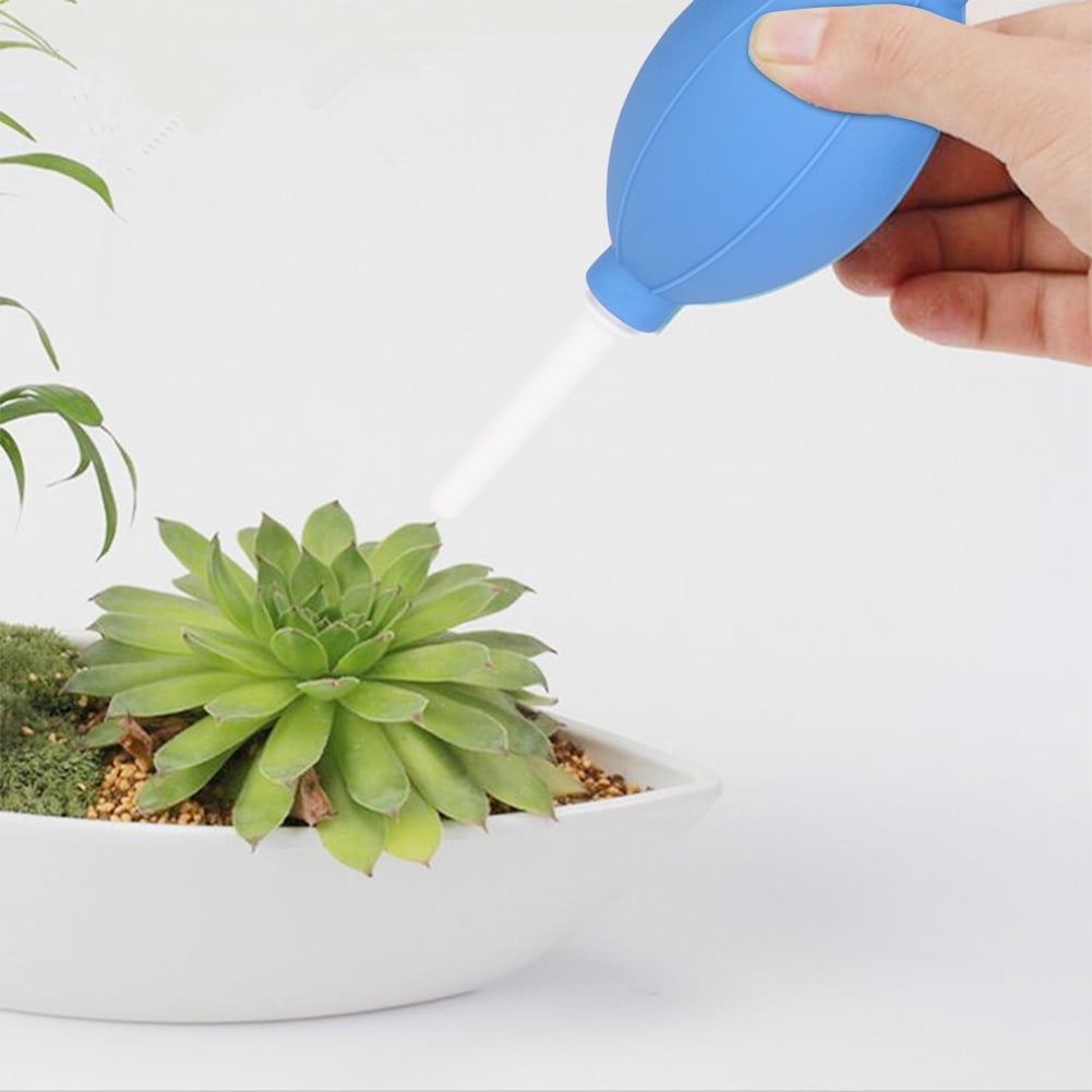 Dust Blower Camera, Multi-functional TPE Plant Blowing Ball Plant Dust Blower, Comfortable Grip For Fleshy Keyboard Pianos Camera Lenses