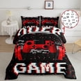 thumbnail image 2 of QUTETN Moderne Noir Bleu Joystick de Jeu Couettes et Duvets Grand Lit, 2 of 6